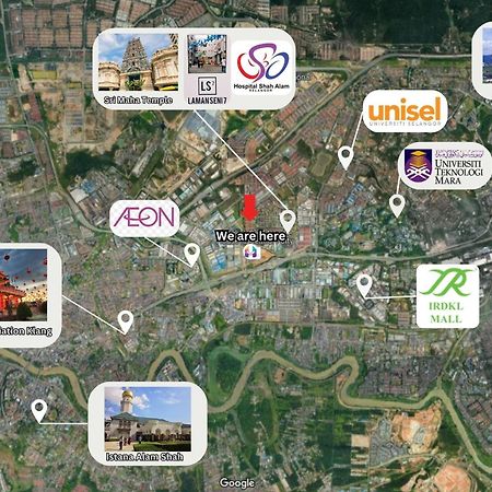 Hostahome Suites At I-City, Central Mall Shah Alam Exteriér fotografie
