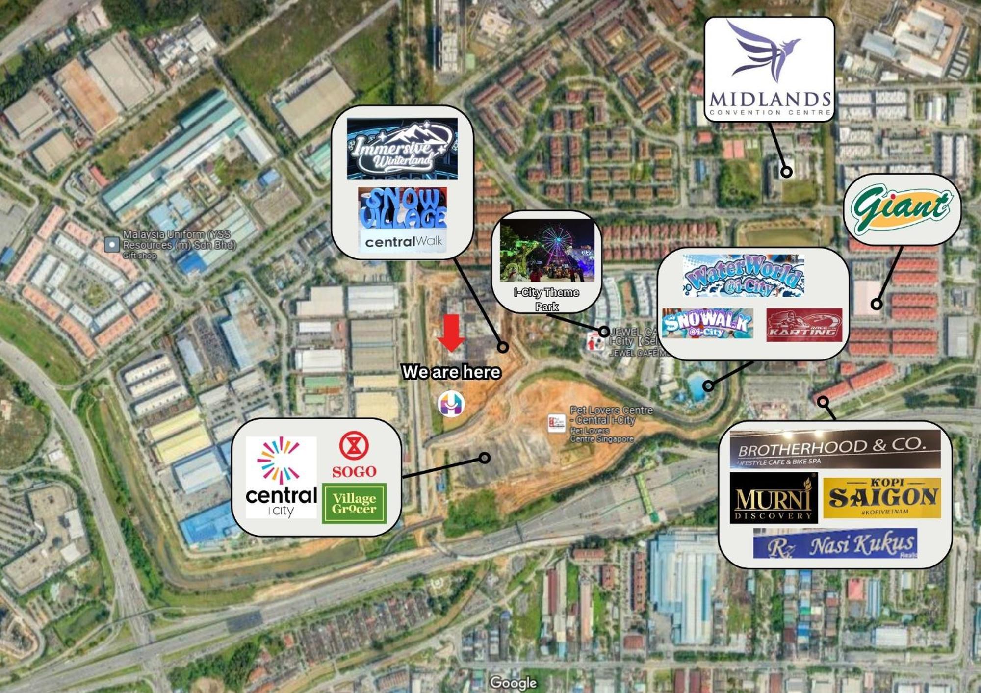 Hostahome Suites At I-City, Central Mall Shah Alam Exteriér fotografie